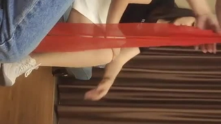佛系女友大戰光頭紋身大哥，全程露臉氣質風騷，69口交大雞巴